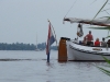 Voor anker op de Westeinderplassen 2009